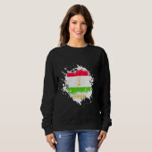 Tadschikistan Splash Sweatshirt (Vorne ganz)