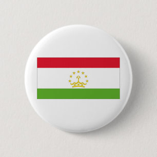 Tadschikistan-Staatsflagge Button