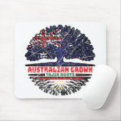 Tadschikistan Tadschik Australier Australien Baumw Mousepad (Mit Mouse)