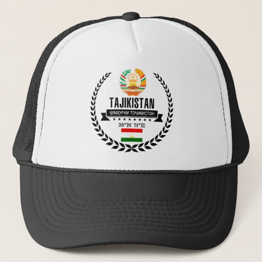 Tadschikistan Truckerkappe (Vorderseite)