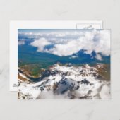 Tadschikistan - Über den Pamir-Bergen fliegen Postkarte (Vorne/Hinten)