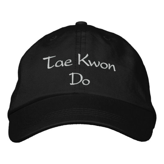 Tae Kwon Do - Baseball Cap Bestickte Baseballkappe (Vorderseite)