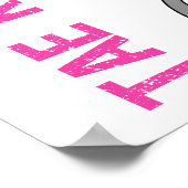 Tae Kwon Do Chick Poster (Ecke)