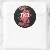 Tae Kwon Do Dragon Stickers (Tasche)