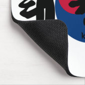 Tae Kwon Do-Flag zurück Mousepad (Ecke)