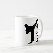 Tae Kwon Do kick Tasse (VorderseiteRechts)
