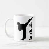 Tae Kwon Do kick Tasse (Links)