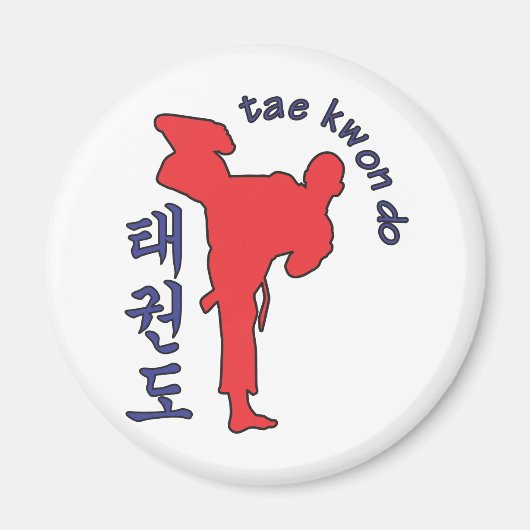 tae kwon do magnet (Vorne)