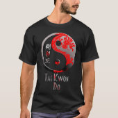 Tae Kwon Do Red Dragon - Krieger der Kampfkünste T-Shirt (Vorderseite)