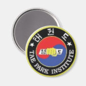 Tae Park TKD Magnet (Vorderseite/Rückseite)