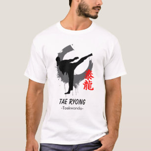 Tae Ryong Taekwondo Classic Kick T-Shirt