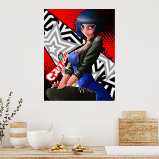 Tae Takemi - Persona Poster (Küche)