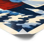 Taebaeksan Snow Festival in South Korea korea Poster (Ecke)