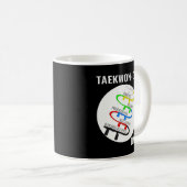 Taekwon-Do-DNS Kaffeetasse (VorderseiteRechts)