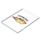 Taekwon-Dough Funny Baking Pun Notizblock (Linke Seite)