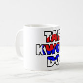 Taekwondo 002 kaffeetasse (Vorderseite Links)