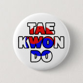 Taekwondo 005 button (Vorderseite)