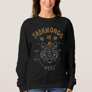 Taekwondo 5 Tenors und Tiger Itfwt Sweatshirt