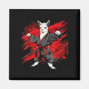 Taekwondo Alpaka Judo Kickboxen Kampfsport Magnet