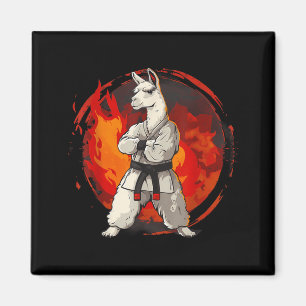 Taekwondo Alpaka Kampfsport Judo Kickboxen Magnet