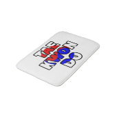 Taekwondo Badematte (Schrägansicht)