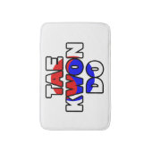 Taekwondo Badematte (Vorderseite Vertikal)