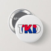 Taekwondo Button (Vorne & Hinten)