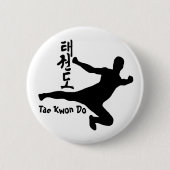 Taekwondo Button (Vorderseite)