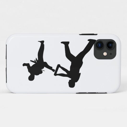 Taekwondo Case-Mate iPhone Hülle (Rückseite (Horizontal))