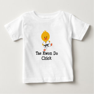 Taekwondo Chick Säugling T - Shirt
