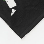 Taekwondo Christmas Tree Xmas Martial Arts Karate Fleecedecke (Ecke)