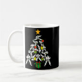 Taekwondo Christmas Tree Xmas Martial Arts Karate Kaffeetasse (Links)
