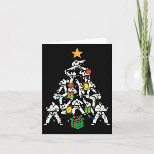 Taekwondo Christmas Tree Xmas Martial Arts Karate Karte