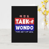 Taekwondo, Die Kunst des Kick II Karte (Gelbe Blume)
