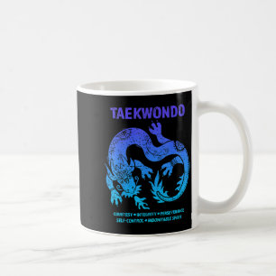 Taekwondo-Drache-Kampfsport MMA-Teenager-Jungen-Mä Kaffeetasse