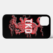 Taekwondo Dragon Case-Mate iPhone Hülle (Rückseite (Horizontal))
