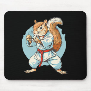 Taekwondo Eichhörnchen Kung Fu Kickboxen Karate Ma Mousepad