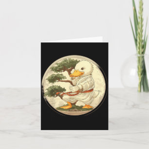 Taekwondo-Ente Bonsai-Baum Mma Kampfsport Karate Karte