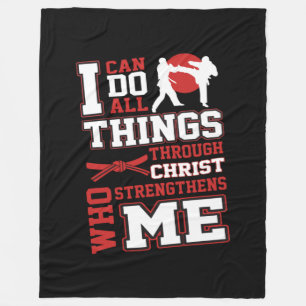 Taekwondo Fleecedecke