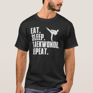Taekwondo für Boys Girls Tae Kwon Do Fighter T-Shirt