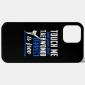 Taekwondo für Kinder Männer Frauen Mädchen sich se Case-Mate iPhone Hülle (Rückseite (Horizontal))