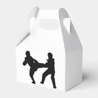 Taekwondo Gable Favor Box Geschenkschachtel