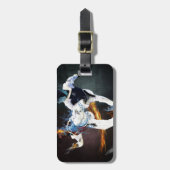 Taekwondo Gepäckanhänger (Vorderseite vertikal)