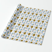 Taekwondo-Geschenkpapier (Mädchen) Geschenkpapier (Ungerollt)