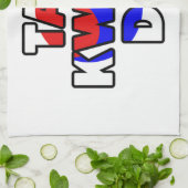 Taekwondo Geschirrtuch (Gefaltet)