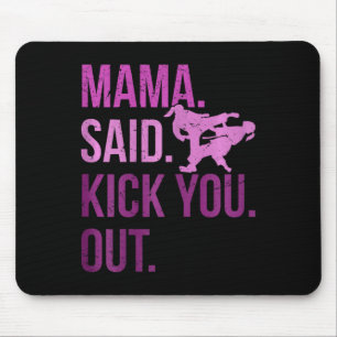 Taekwondo Girls Kids Karate Martial Arts Mousepad