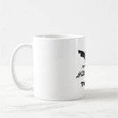 Taekwondo-Grundsatz-Kaffee-Tasse Kaffeetasse (Links)