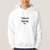 Taekwondo-Gürtel-Sweatshirt Hoodie (Vorderseite)