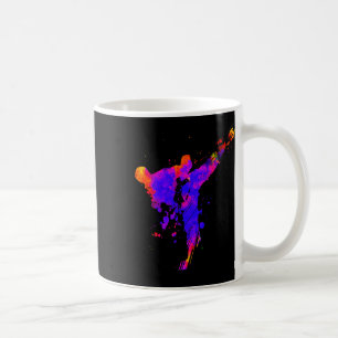 Taekwondo Jiu Jitsu Farbspritzer Kinder Jujitsu J Kaffeetasse