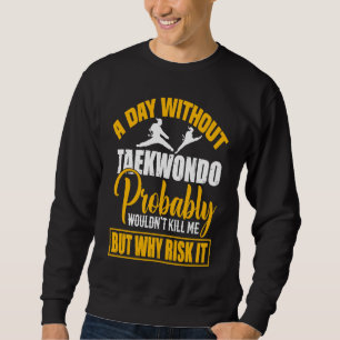 Taekwondo Jiu Jitsu Karate Kendo Box Sport Männer Sweatshirt